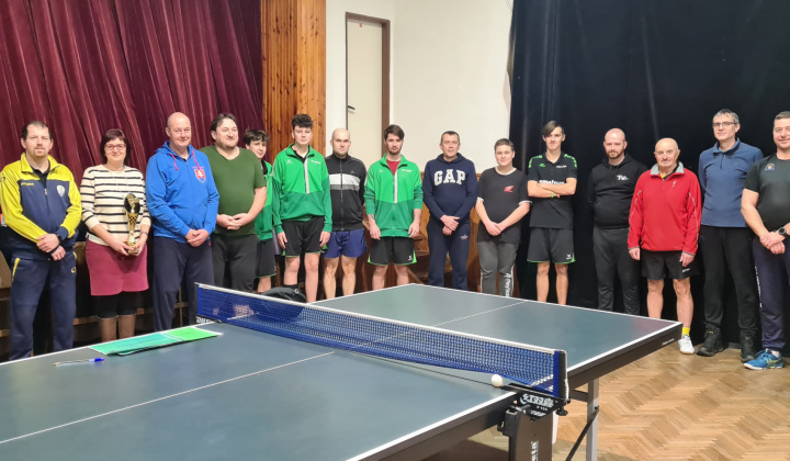 40.ročník Putovný pohár Stolný tenis - 6.1.2024