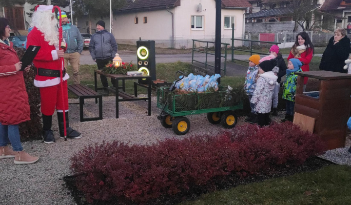 Mikuláš v parku 2024