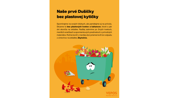 ''Naše prvé dušičky bez plastovej kytičky''